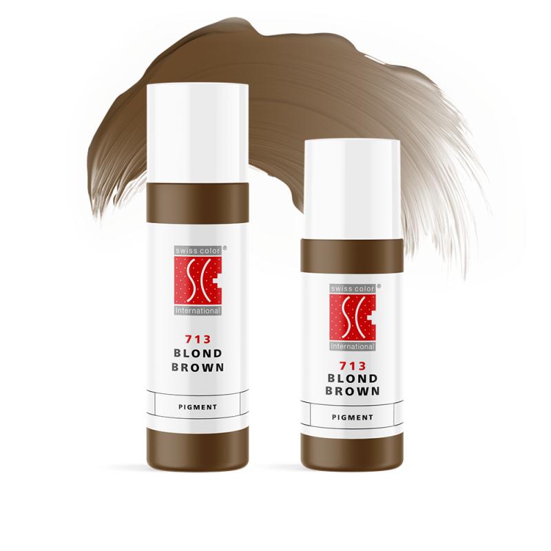Swiss Color 713 Blondais Brūnais Derma Pigments