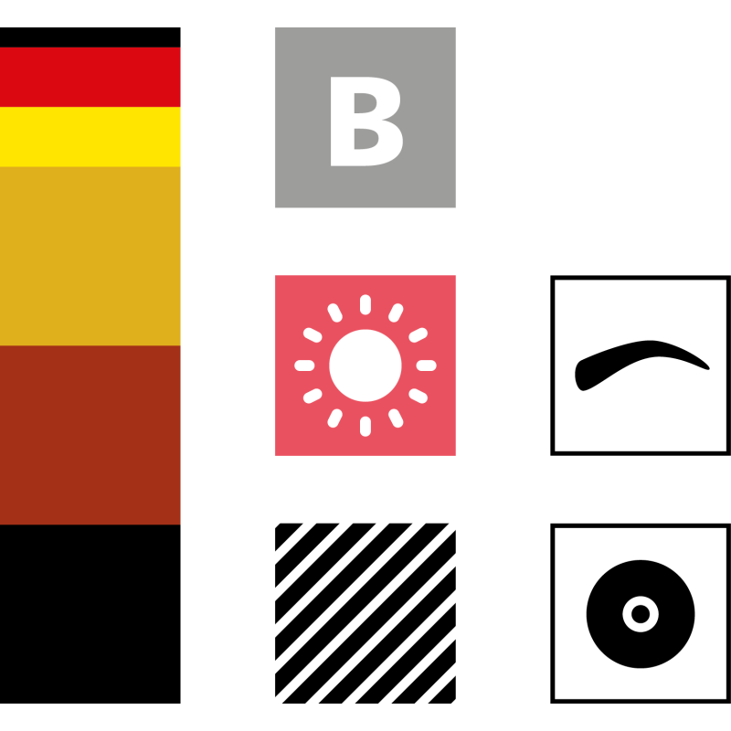 Swiss Color 713 Blondais Brūnais Derma Pigments