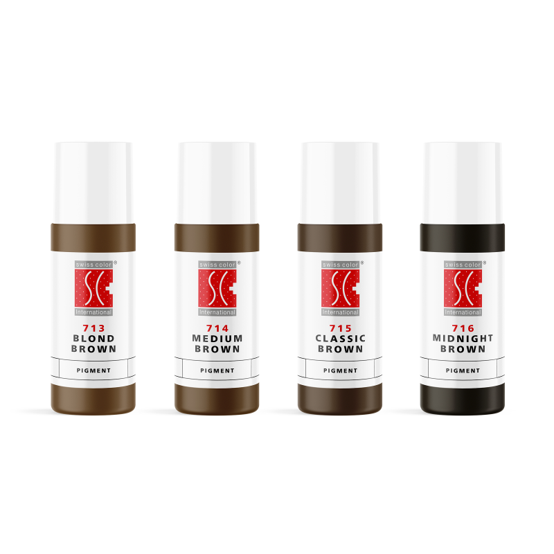Swiss Color Classic uzacu komplekts (4x5ml)