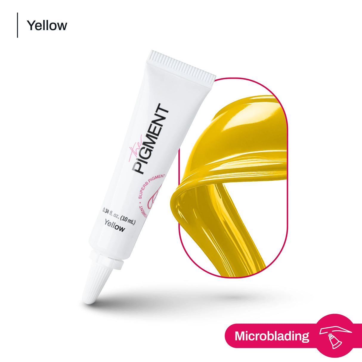 The Pigment Пигмент для микроблейдинга Yellow 10 мл