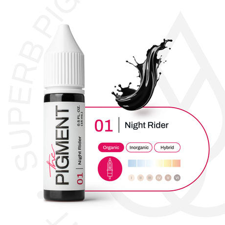 The Pigment 01 Night Rider Pigments (15ml)
