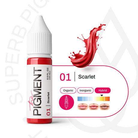 The Pigment 01 Scarlet Пигмент (15ml)