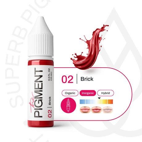 The Pigment 02 Brick пигмент (15ml)
