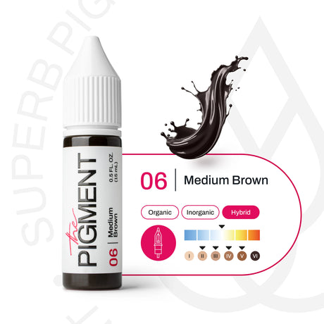 The Pigment 06 Medium Brown Пигмент 15ml