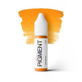 The Pigment Mandarine bright orange PMU corrector pigment for lips and brows