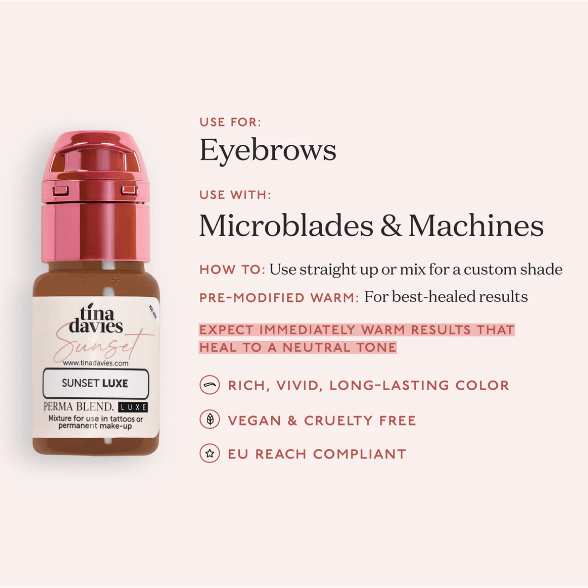 Tina Davies LUXE Sunset Pigments 15ml - BVShop