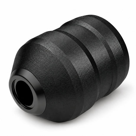 ACUS M1 Grip Plus Vienreizlietojams Tetovēšanas Turētājs Melns 40mm — viens turētājs uz balta fona