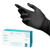 All4med disposable diagnostic nitrile gloves black xs - BVShop