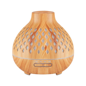 Aroma diffuser spa air humidifier 10 light wood 400ml + timer - BVShop