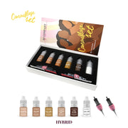 AS Company camouflage hybrid pigment set 6x6ml for professional PMU