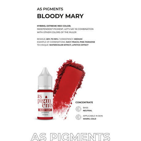 AS COMPANY Concentrate Set (AS Pigments) 6pcs/6ml - BVShop