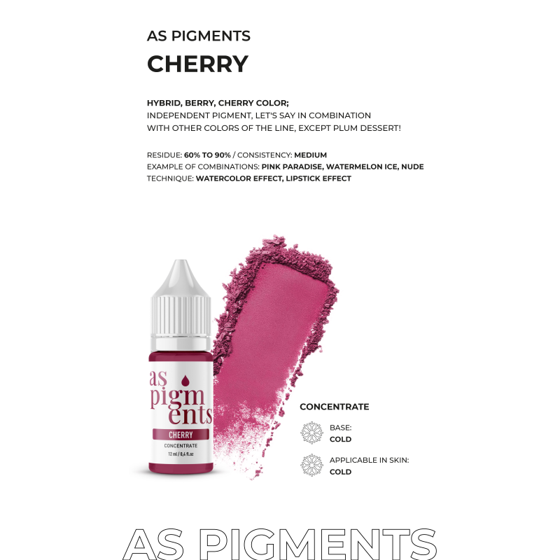 AS COMPANY Concentrate Set (AS Pigments) 6pcs/6ml - BVShop