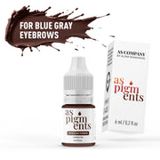 AS COMPANY For Blue Gray Eyebrows / Corrector (AS Pigments) 6/12ml - BVShop