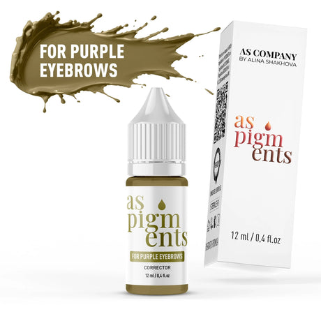 AS COMPANY For Purple Eyebrows / Corrector (AS Pigments) 6/12ml - BVShop