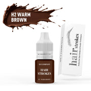 AS Company Hair Strokes H2 Warm Brown PMU eyebrow pigment 6ml