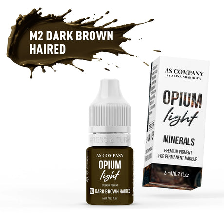 AS COMPANY M2-Dark Brown Haired Mineral (OPIUM LIGHT) 6/15ml - BVShop