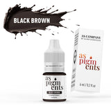AS COMPANY Melns Brūns (AS Pigmenti) 6/12ml