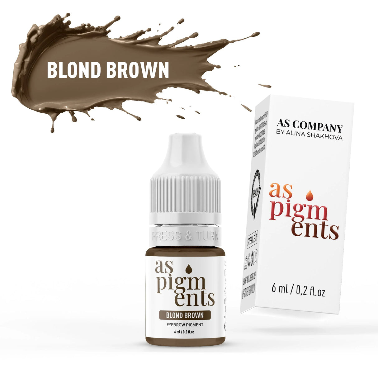 AS COMPANY Blond Brown (AS Pigmenti) 6/12ml