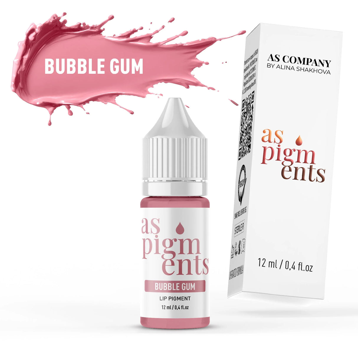 AS COMPANY Burbulis gumija (AS Pigmenti) 6/12ml