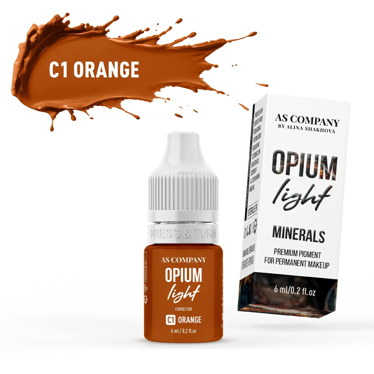 AS COMPANY C1 Oranžs Minerāls (OPIUM LIGHT) 6/15ml