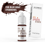 AS COMPANY zilgani pelēkām uzacīm / korektors (AS pigmenti) 6/12ml