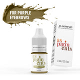 AS COMPANY par violetām uzacīm / korektors (AS pigmenti) 6/12ml