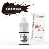 AS COMPANY tumši brūns (AS pigmenti) 6/12ml