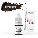 AS COMPANY Dziļi brūns (AS pigmenti) 6/12ml