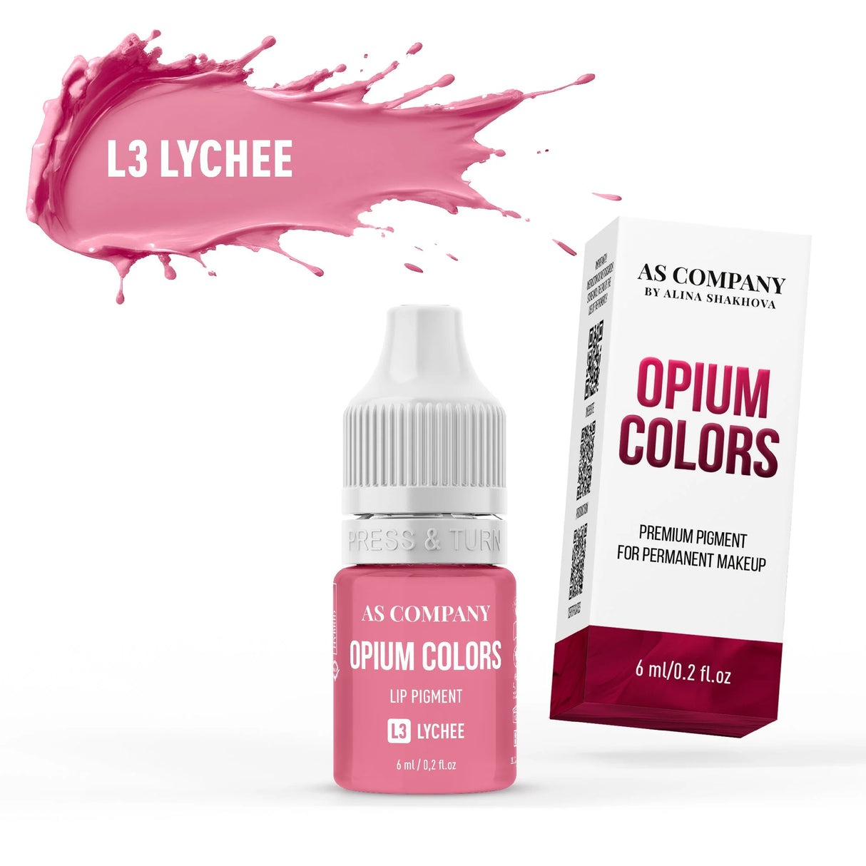 AS COMPANY L3-Liči (OPIUM KRĀSAS) 6/15ml