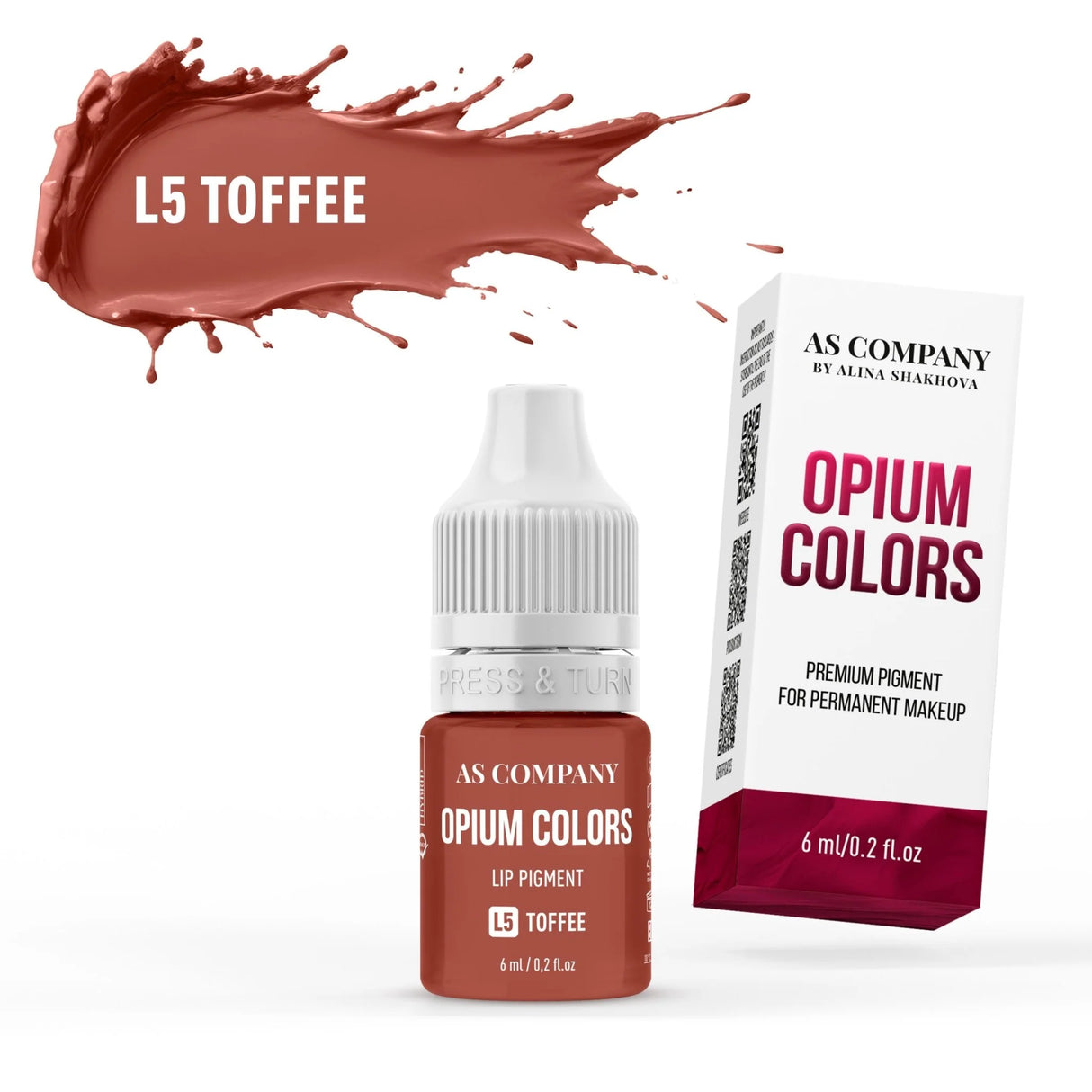 AS COMPANY L5-Toffee (OPIUM KRĀSAS) 6/15ml