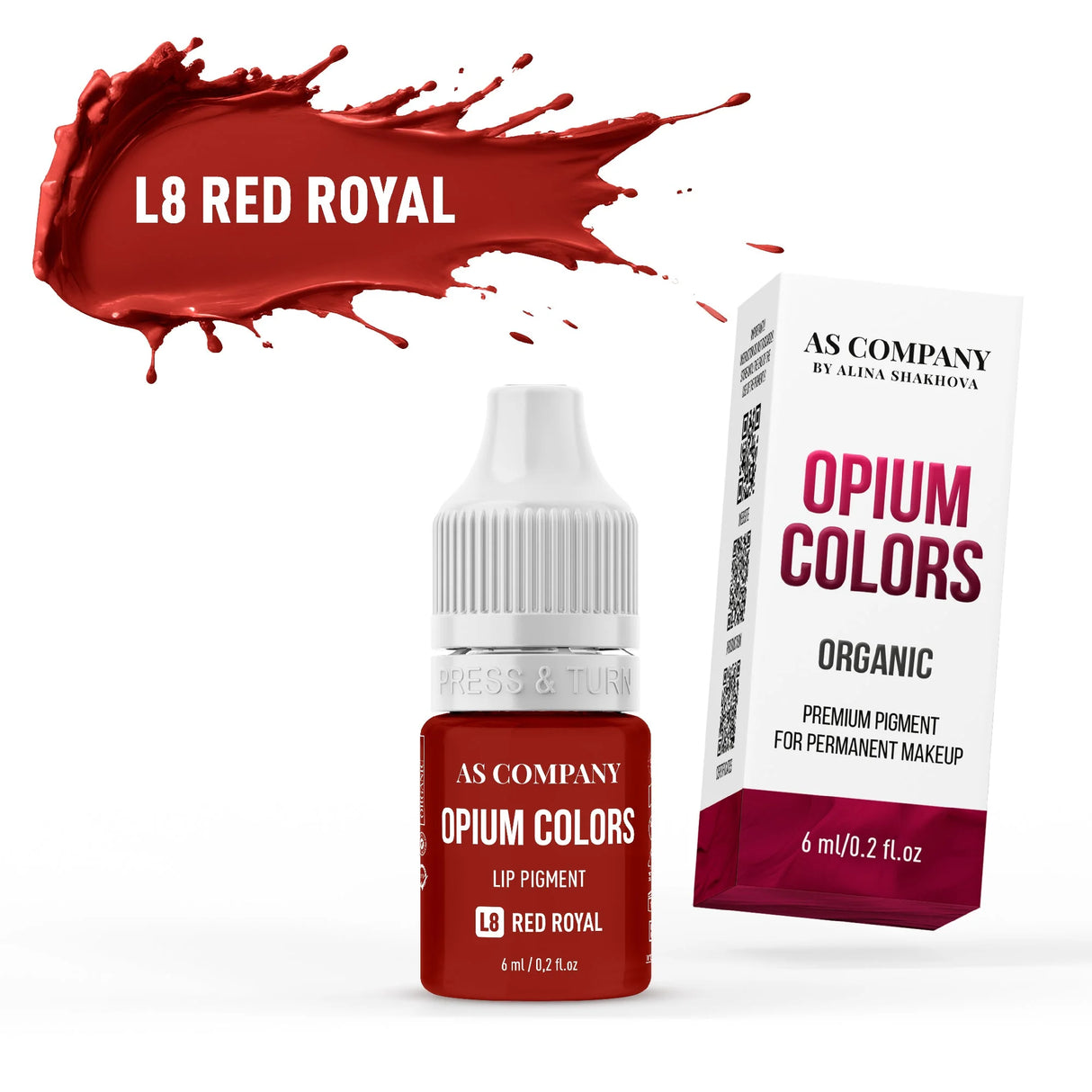 AS COMPANY L8-Red Royal (ОПИУМ КОЛОРС) 6/15мл