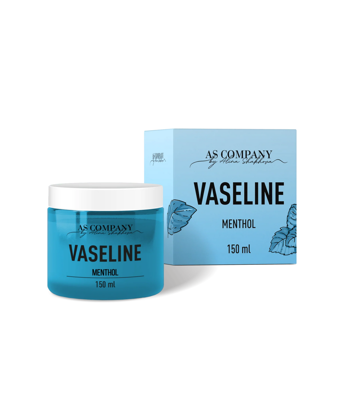 AS COMPANY Вазелин с ментолом 150ml