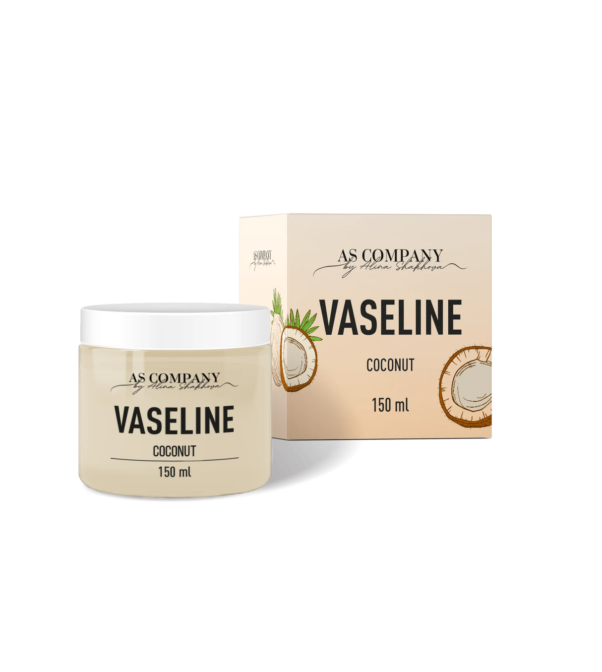 AS COMPANY Vaselīns Kokosrieksts 150ml