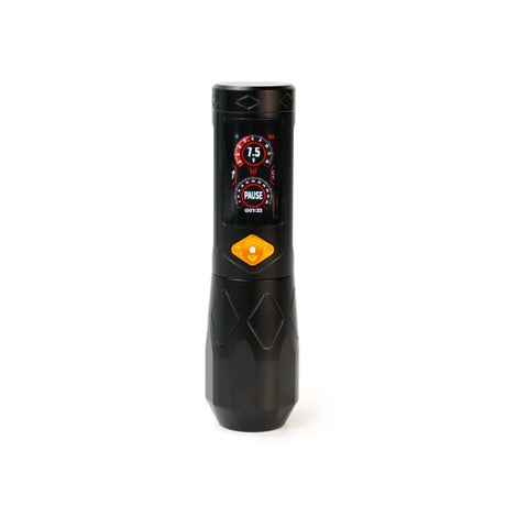 Wireless AVA Tattoo GTR machine pen kit with sleek design, featuring a compact tattoo pen and accessories for professional tattooing.
