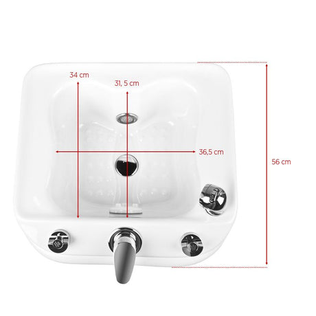 Azzurro tray for pedicure with hydromassage a023 - BVShop