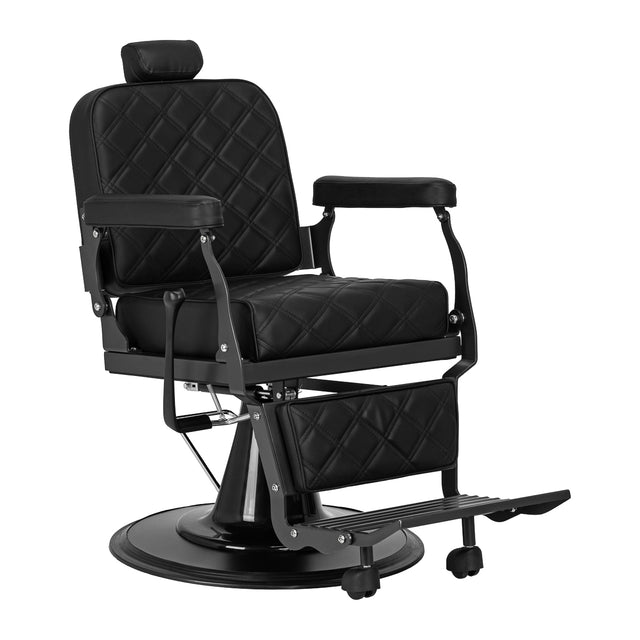 Barber chair Carlos extra black - BVShop