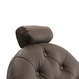 Barber chair Gabbiano Niccolo Brown - BVShop