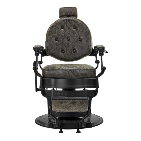Barber chair President Old Leather Green - BVShop
