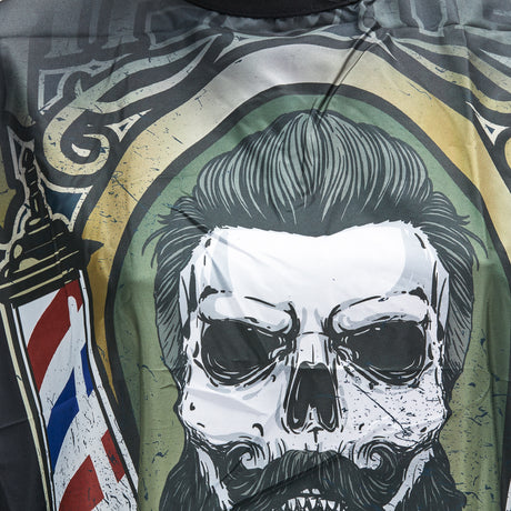 Barber hairdressing cape with elastic band J-455 - BVShop