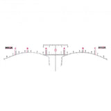 Biotek Disposable Adhesive Eyebrow Ruler 12pcs - BVShop