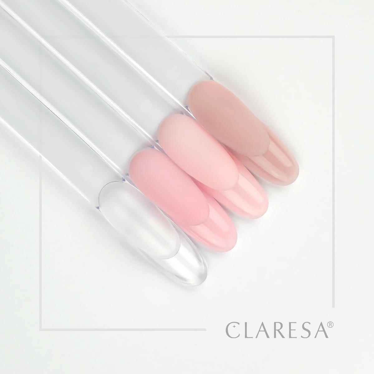 Claresa builder gel Soft & Easy gel baby pink 12g - BVShop