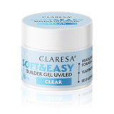 Claresa builder gel Soft & Easy gel clear 12g - BVShop