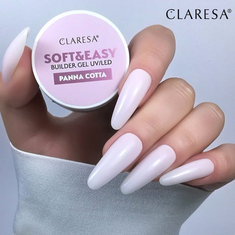 Claresa builder gel Soft&Easy gel panna cotta 12g - BVShop