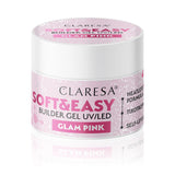 Claresa builder gel Soft&Easy glam pink 45g - BVShop