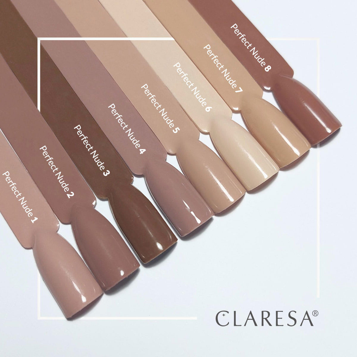 CLARESA Hybrid nail polish PERFECT NUDE 5 -5g - BVShop