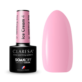 CLARESA hybrid polish Ice cream 4 -5g - BVShop