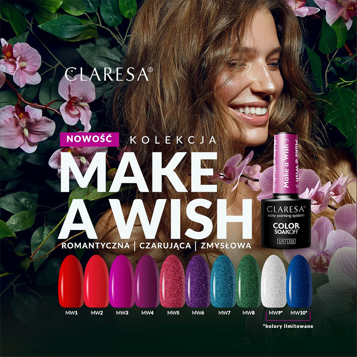 CLARESA Hybrid Polish Make a wish 8 -5g - BVShop