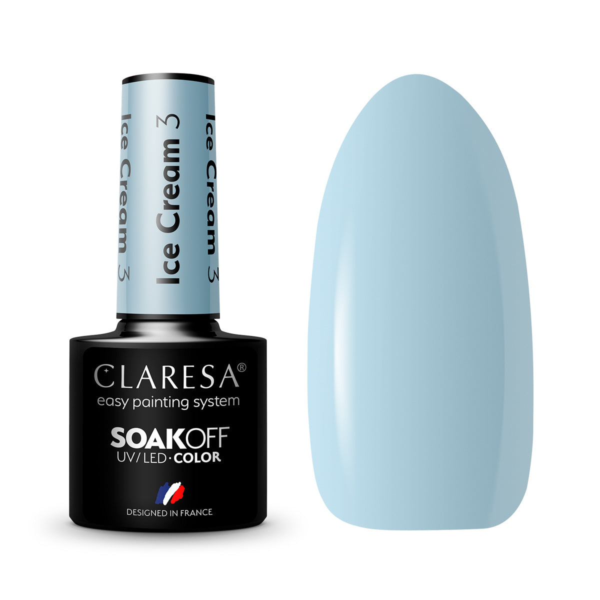 CLARESA hybrid varnish Ice cream 3 -5g - BVShop