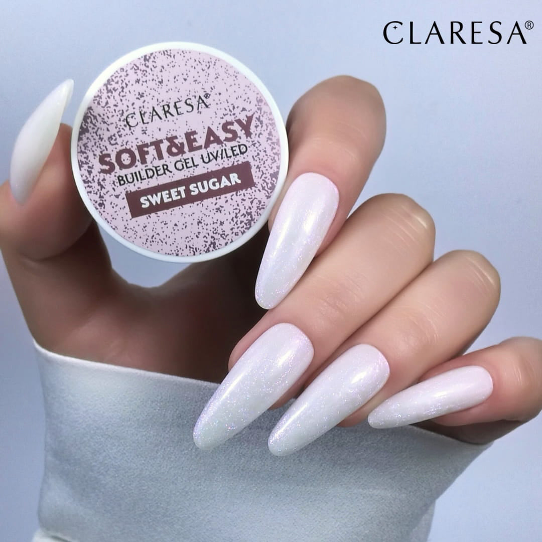 Claresa Soft&Easy builder gel sweet sugar 12g - BVShop
