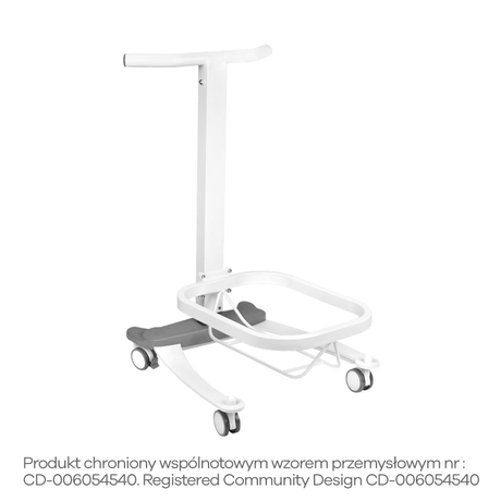 Comfort pedicure tray on wheels with lift function - BVShop